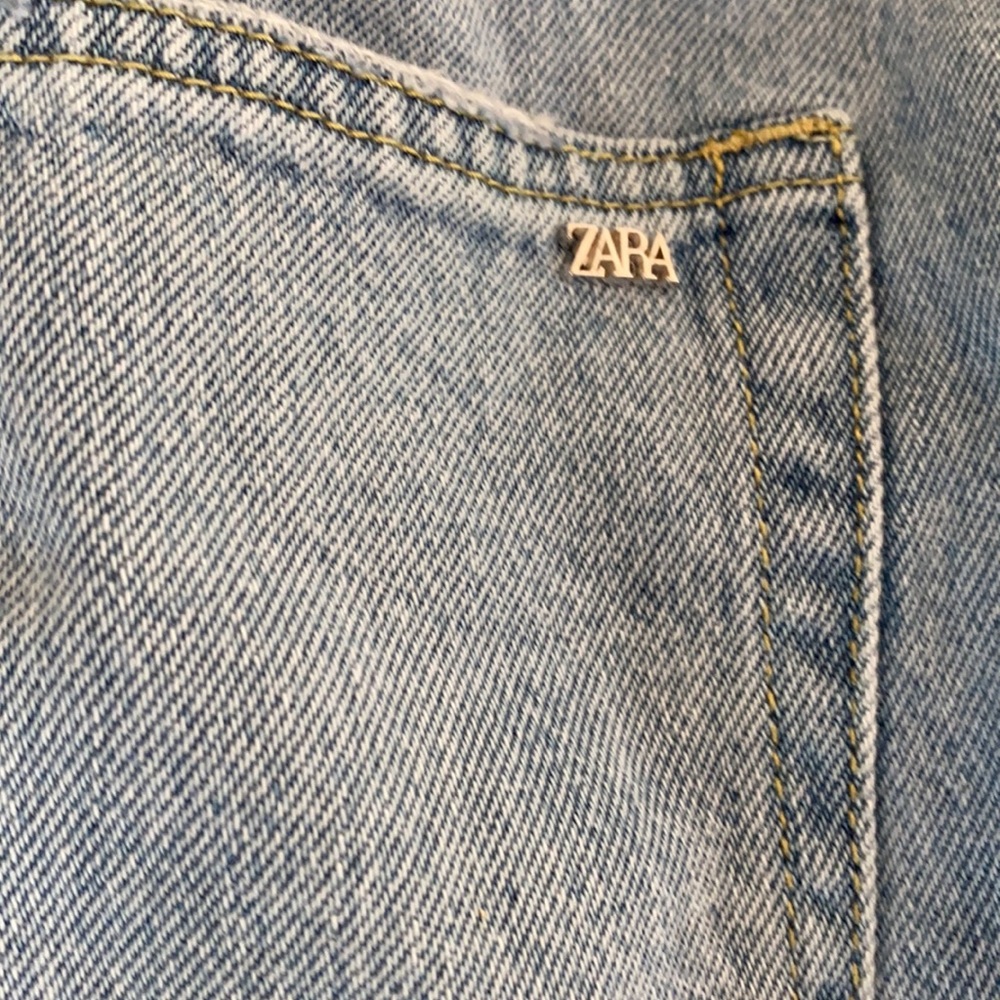 ZARA Drawstring High waisted  jeans size 2 - Picture 4 of 11